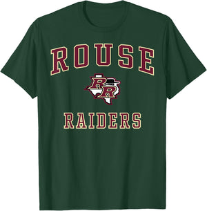Rouse High School Raiders C1 T-Shirt - T-Shirt | Forest