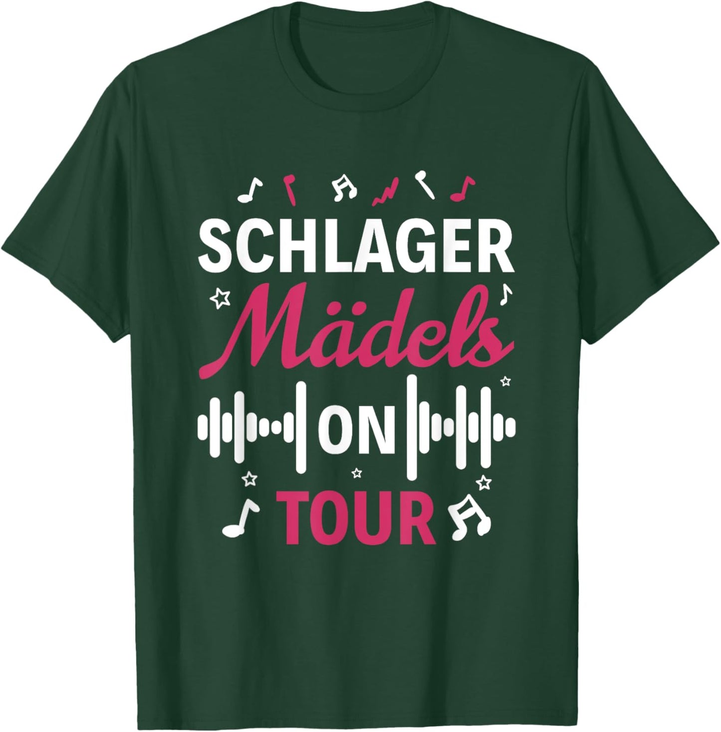 Deutscher Schlager Mädels On Tour T-Shirt - T-Shirt | Forest