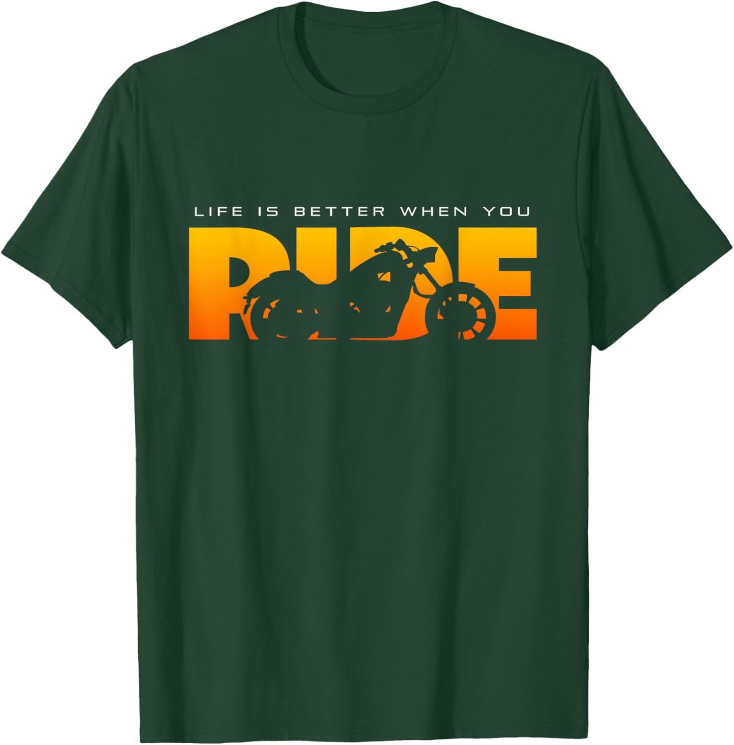 Motorcycle Apparel - Motorcycle T-Shirt - T-Shirt | Forest