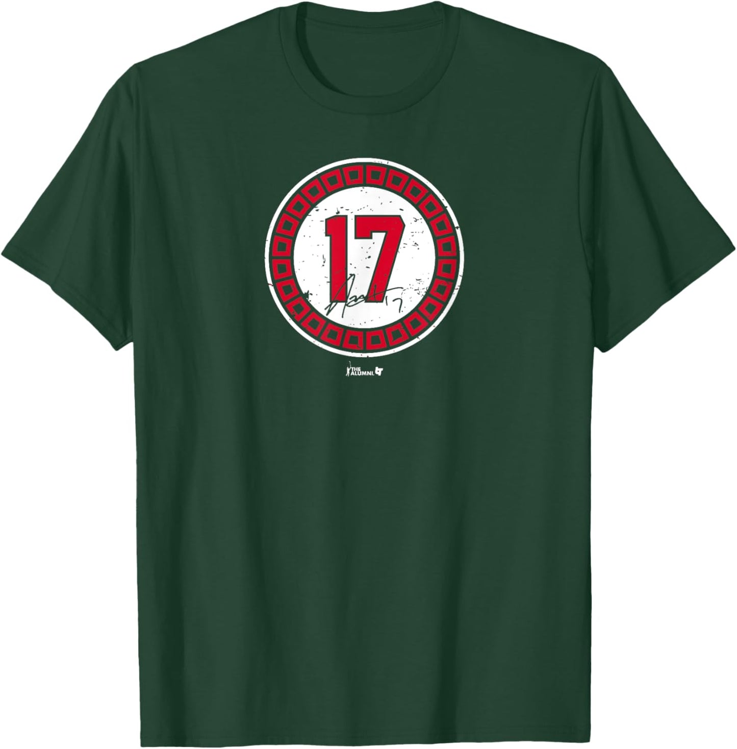 Rod Brind'Amour - No. 17 - Carolina Hockey T-Shirt - T-Shirt | Forest