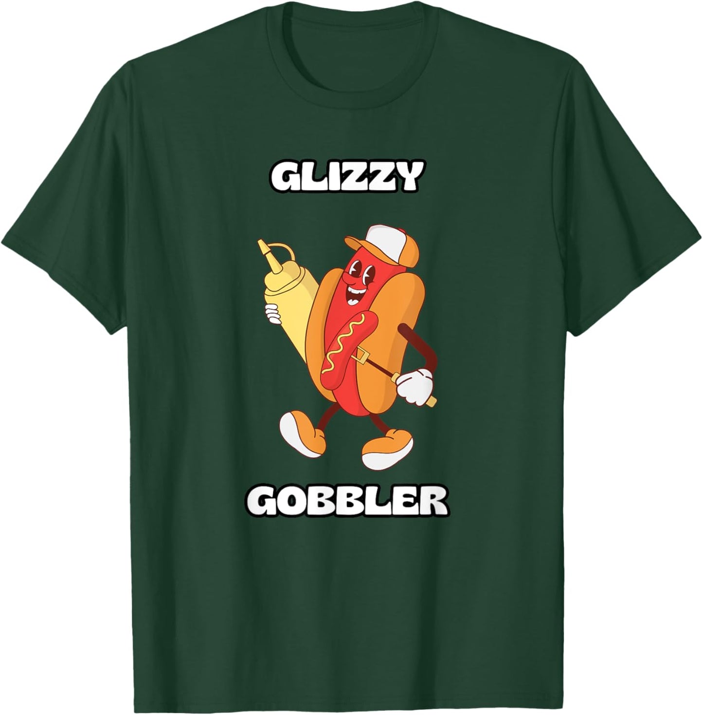 Glizzy Gobbler T-Shirt - T-Shirt | Forest