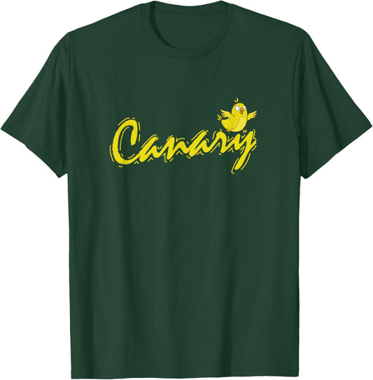 Canary Bird yellow and cute T-Shirt - T-Shirt | Forest