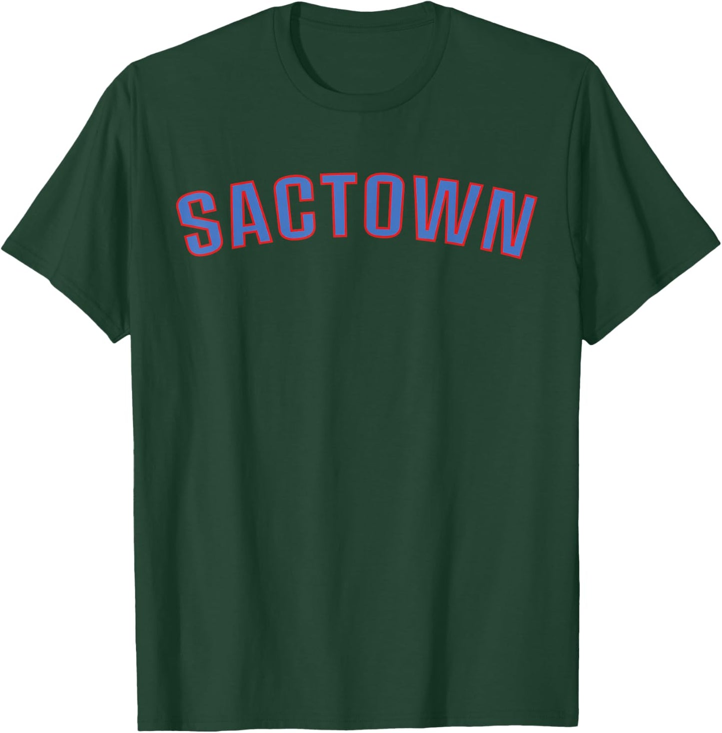 Sactown - Sacramento Basketball Small T-Shirt - T-Shirt | Forest