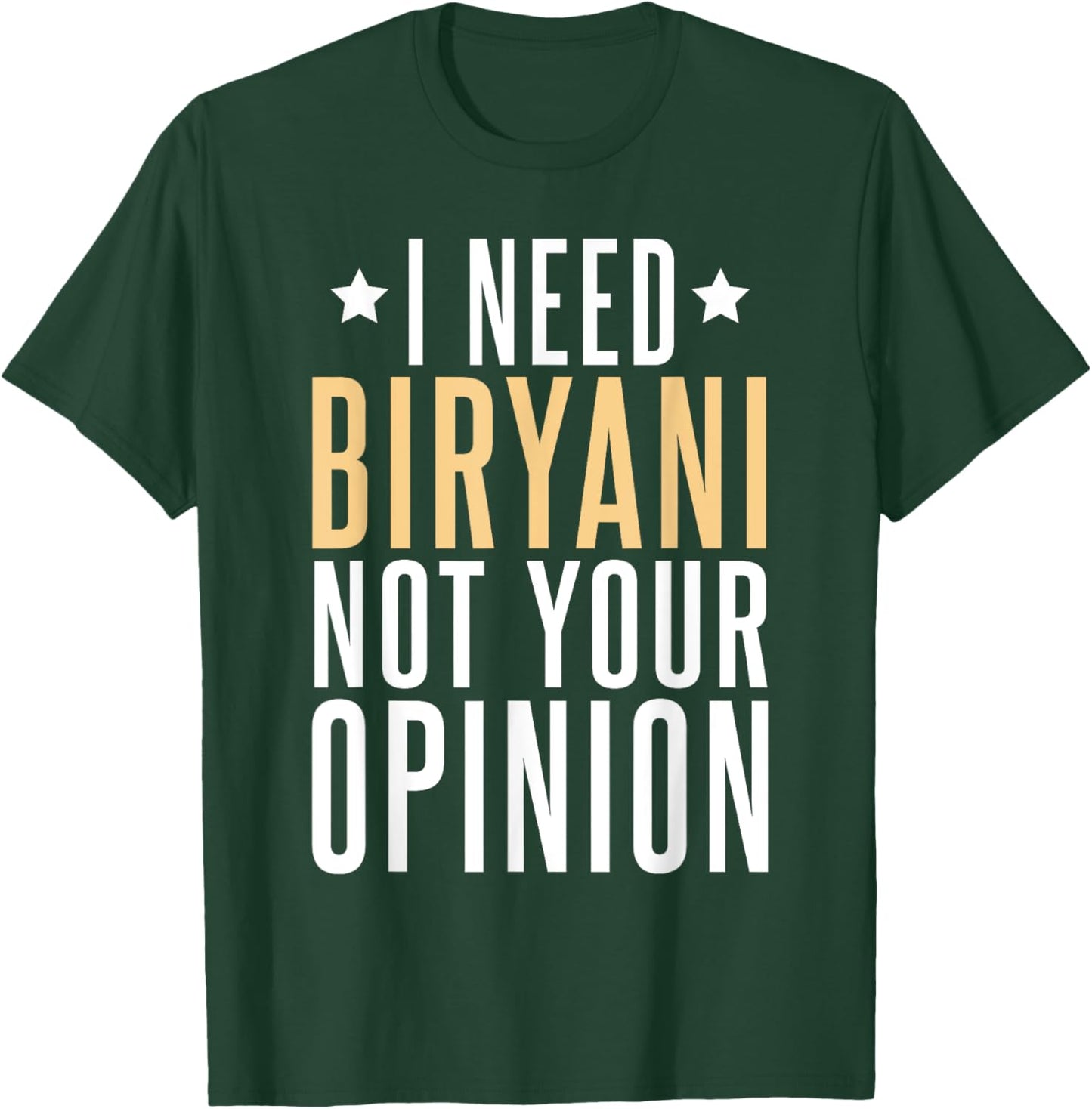 Chicken Biryani Masala Indian Desi Food Funny Biryani T-Shirt - T-Shirt | Forest