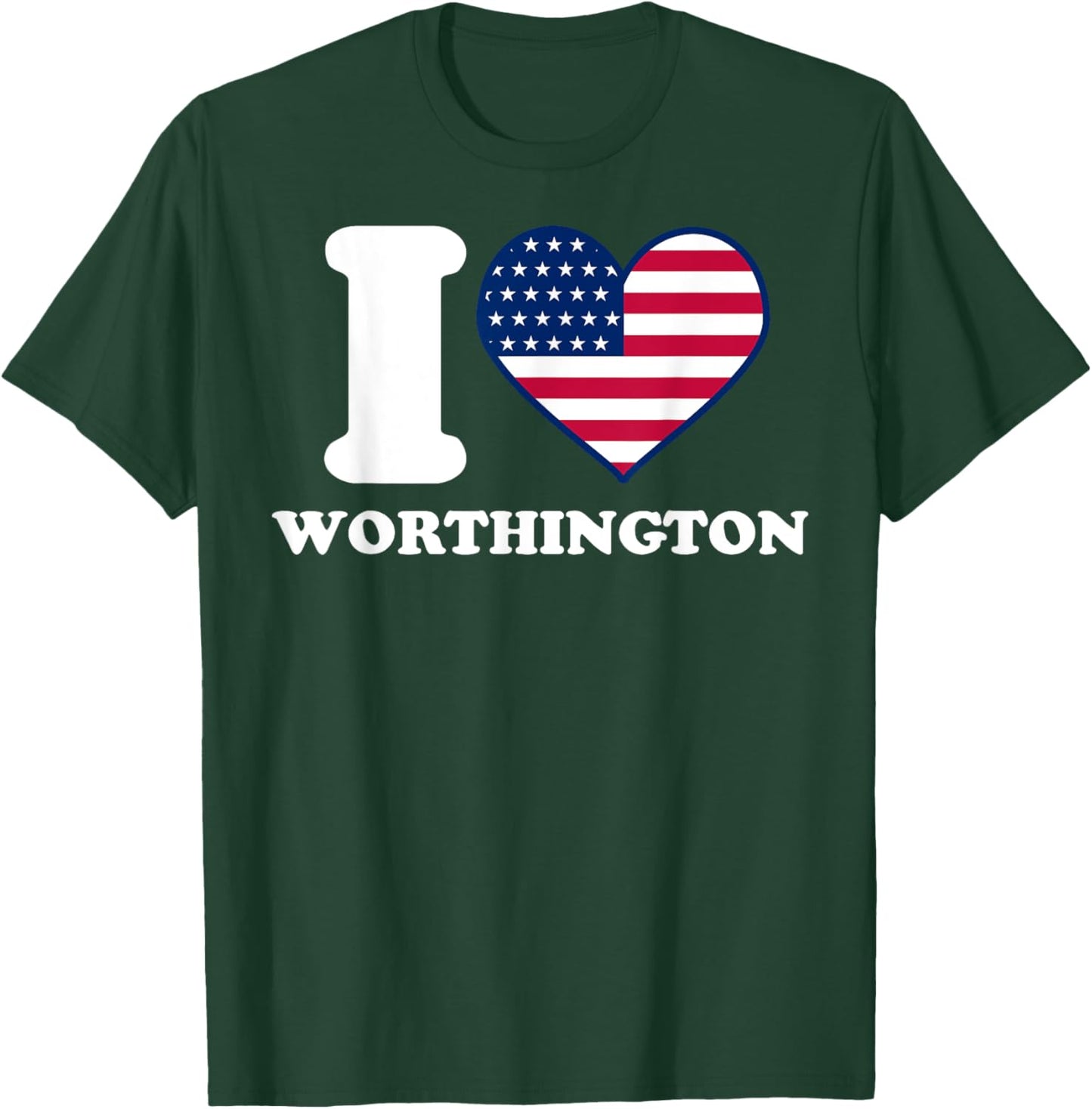I love Worthington I heart Worthington T-Shirt - T-Shirt | Forest