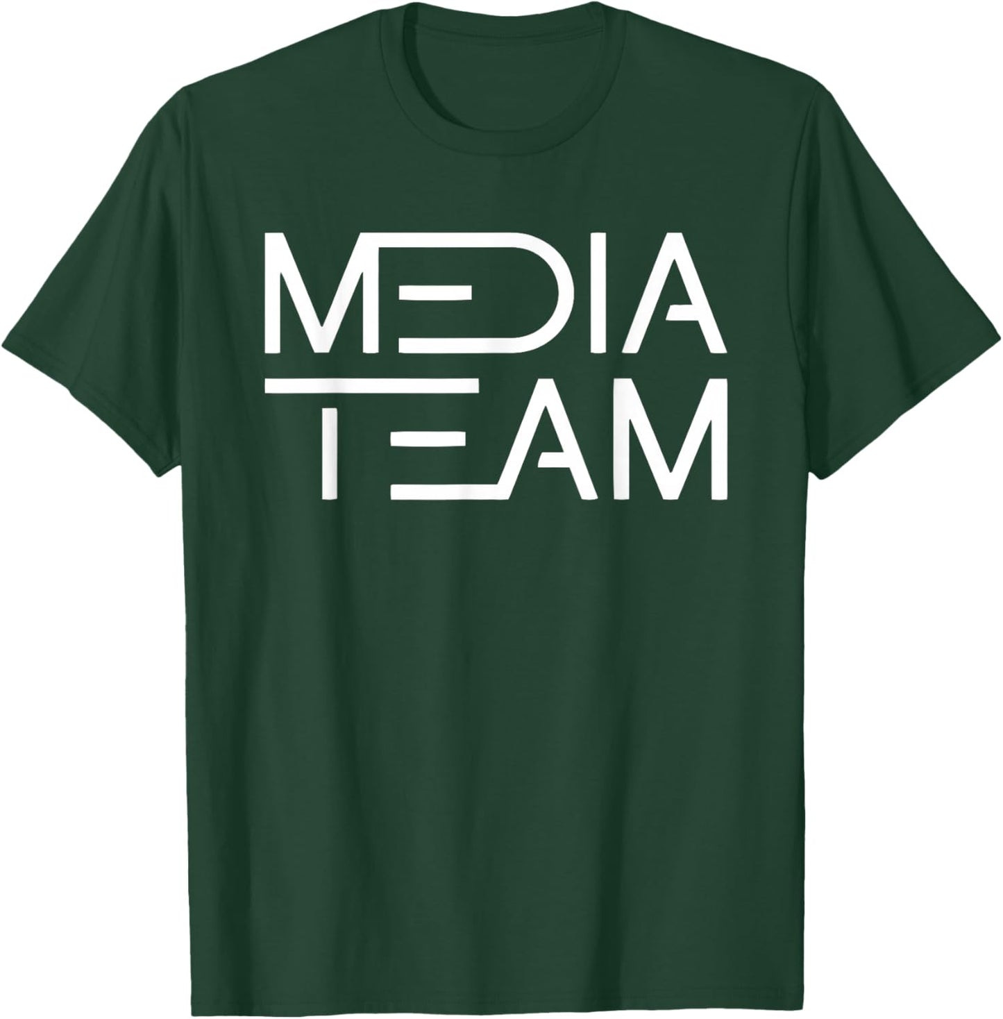 Media Specialist Media Team T-Shirt - T-Shirt | Forest