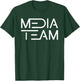 Media Specialist Media Team T-Shirt - T-Shirt | Forest