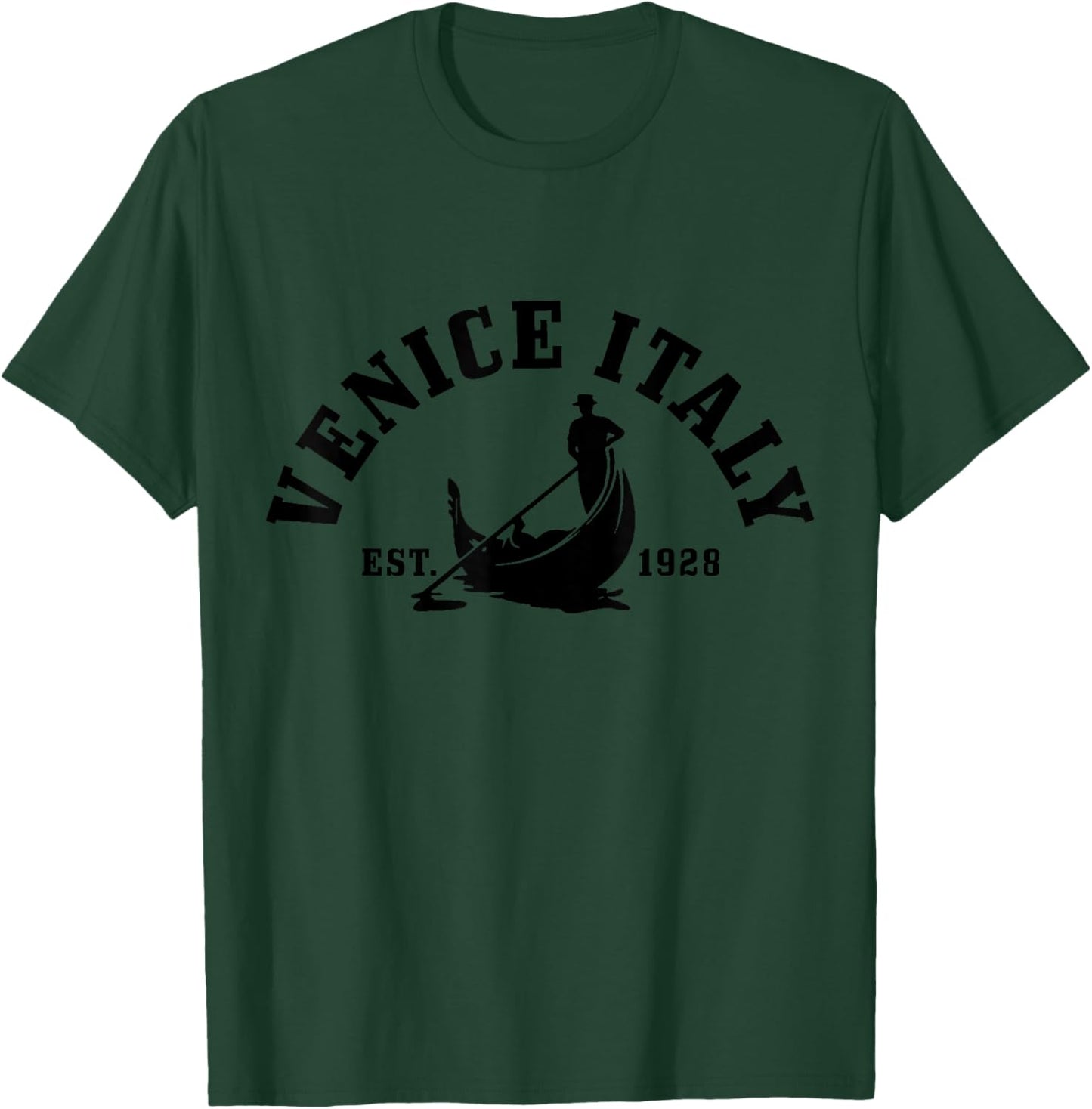 Venice Italy Venezia Italia Vintage Souvenir Italian T-Shirt - T-Shirt | Forest