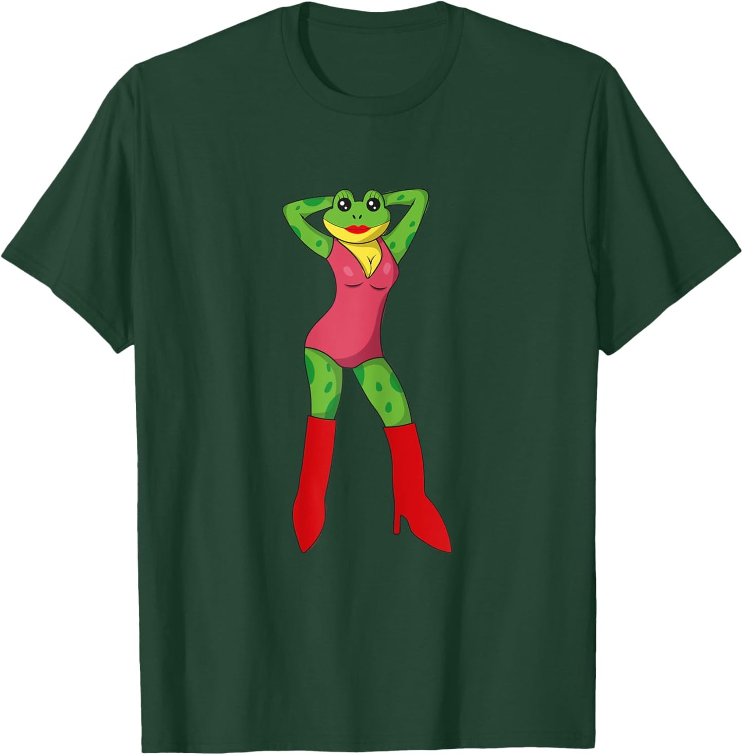 Stripper Frog, Sexy Girl, Lesbian Frog, Sexy Frog T-Shirt - T-Shirt | Forest