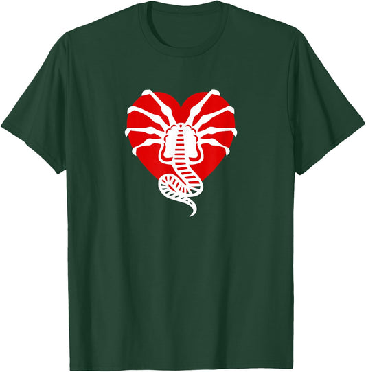 Xenomorph Love T-Shirt - T-Shirt | Forest