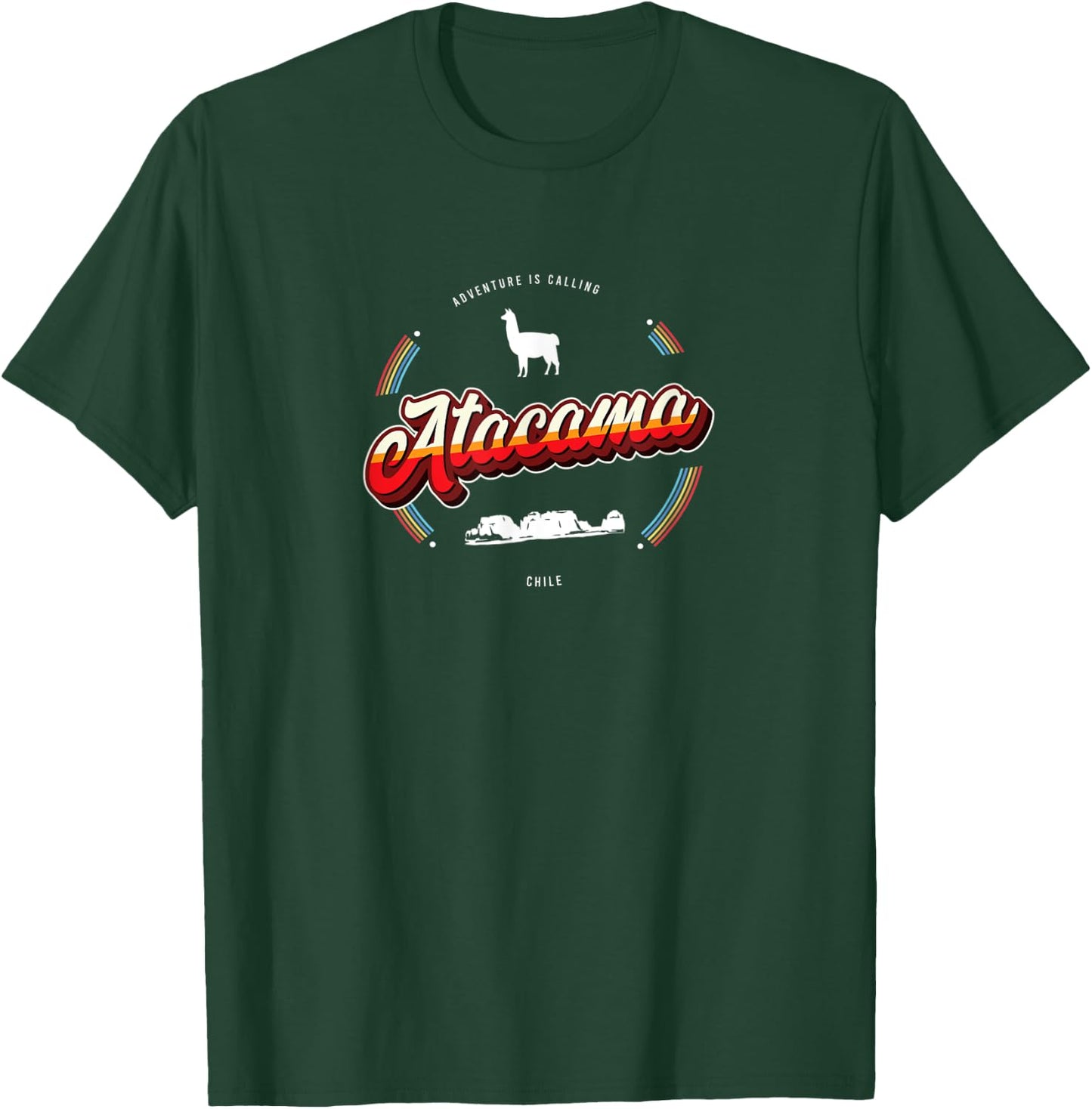 Atacama Desert Reminder - Chile Souvenir T-Shirt - T-Shirt | Forest