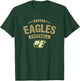 Desoto Eagles Logo Football Distressed HS T-Shirt - T-Shirt | Forest