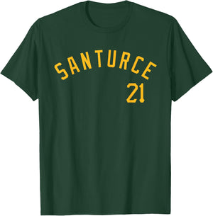 Santurce 21 Puerto Rico Baseball T-Shirt - T-Shirt | Forest