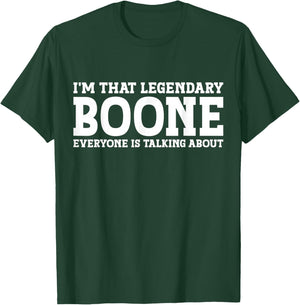Boone Personal Name Funny Boone T-Shirt - T-Shirt | Forest