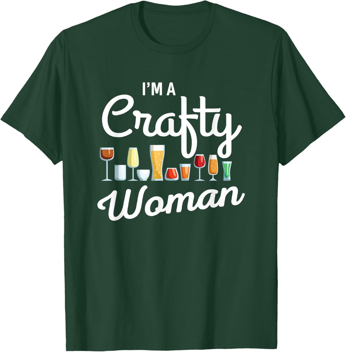 Beer Woman Funny Craft Beer Girl T-Shirt - T-Shirt | Forest