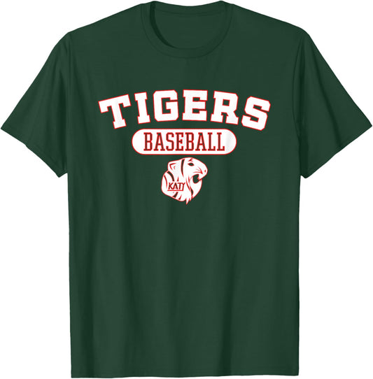 Katy Tigers Baseball T-Shirt - T-Shirt | Forest