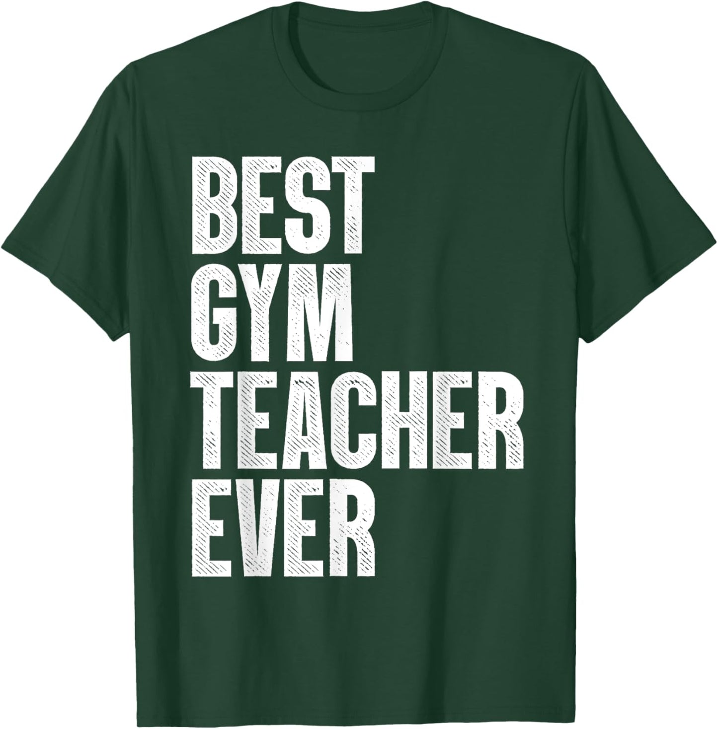 Funny Gym Teacher Art Women PE Teacher Appreciation T-Shirt - T-Shirt | Forest