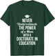 EdD Doctor of Education Mom Power Ed. D Doctorate Graduation T-Shirt - T-Shirt | Forest