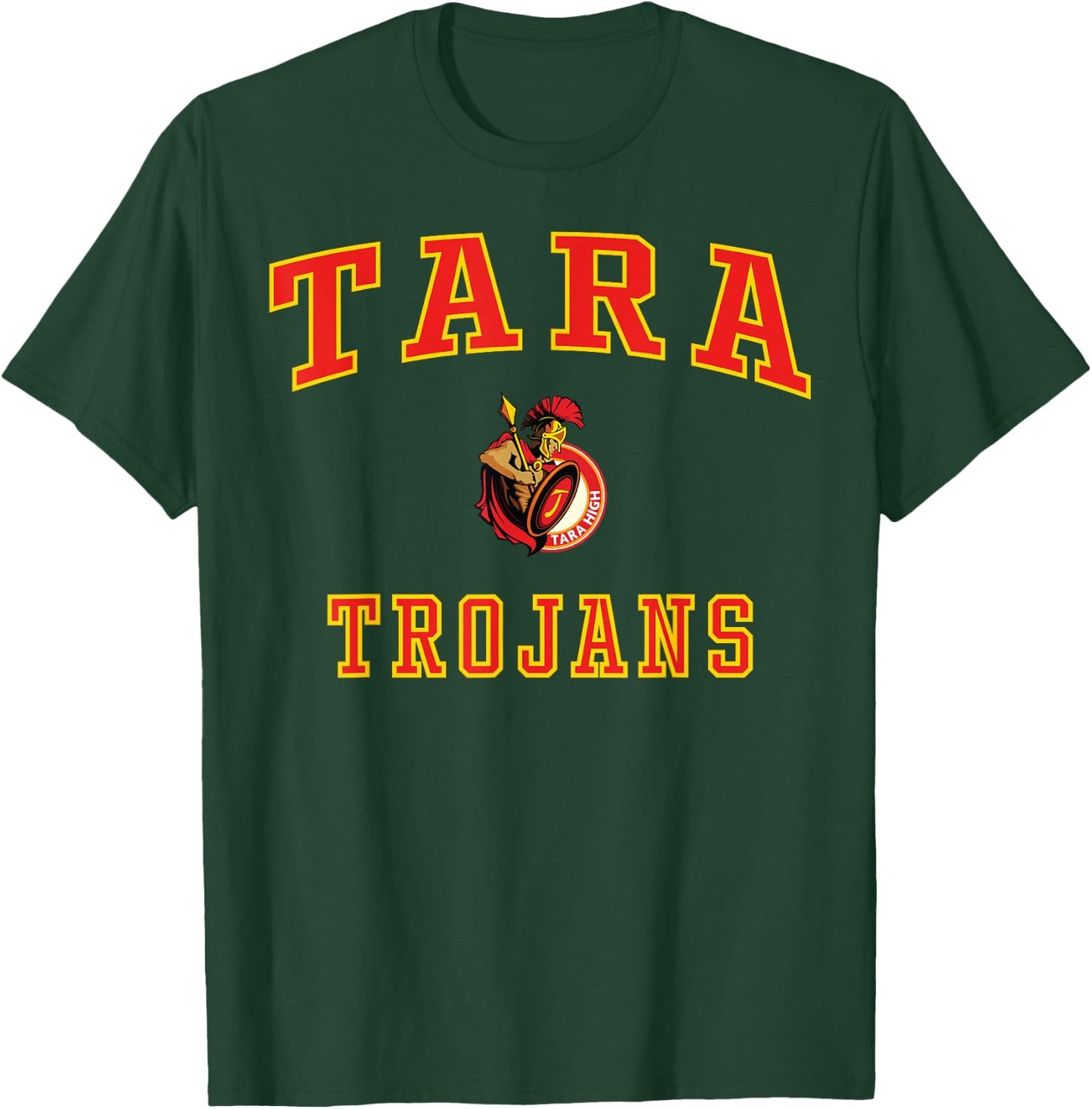 Tara High School Trojans C1 T-Shirt - T-Shirt | Forest