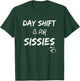 Night Shift Grave Shift Midnight Crew Police Gift T-Shirt - T-Shirt | Forest