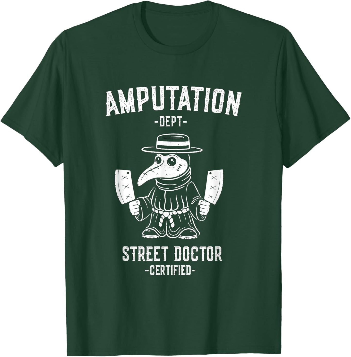 Plague Doctor - Street Doctor T-Shirt - T-Shirt | Forest