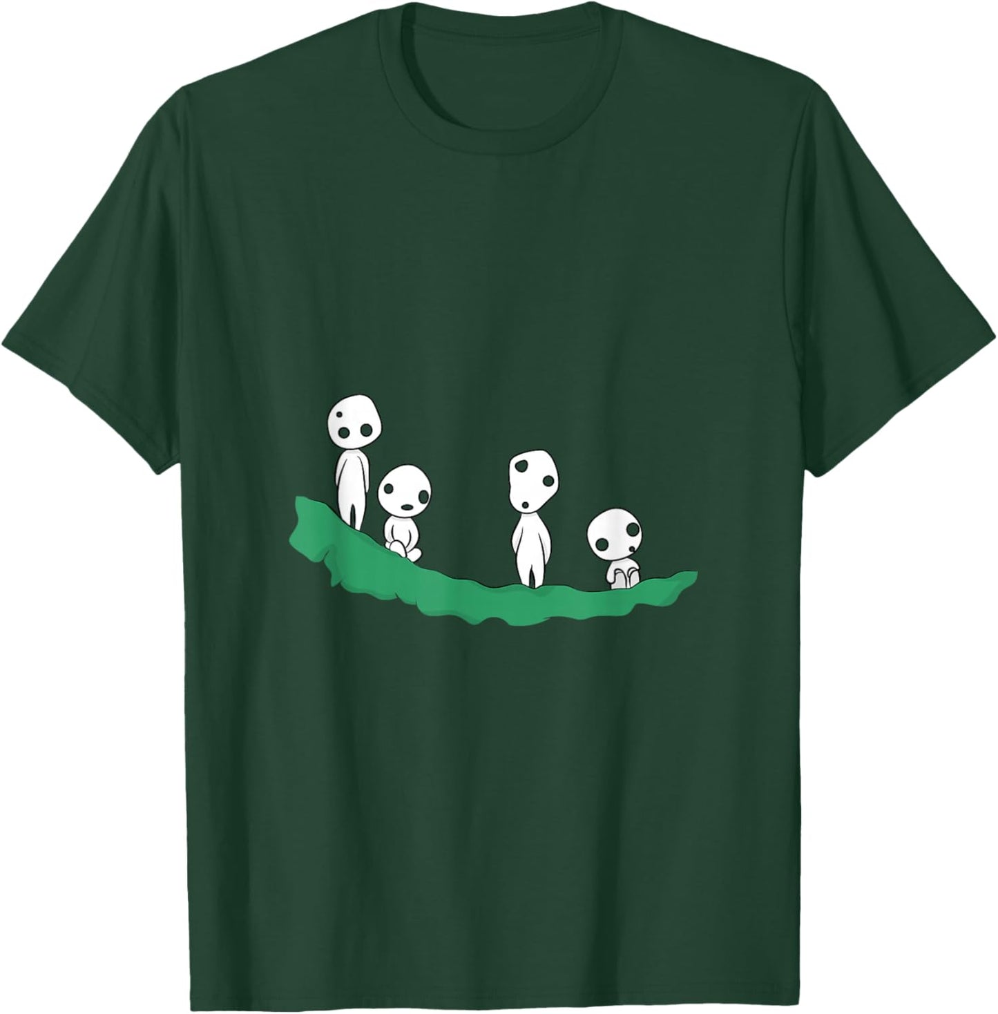 Kodama Japanese Ghosts Japan Fairy Tale T-Shirt - T-Shirt | Forest