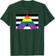 Pride Flag Shirt - Straight Ally Pride Flag T-Shirt - T-Shirt | Forest