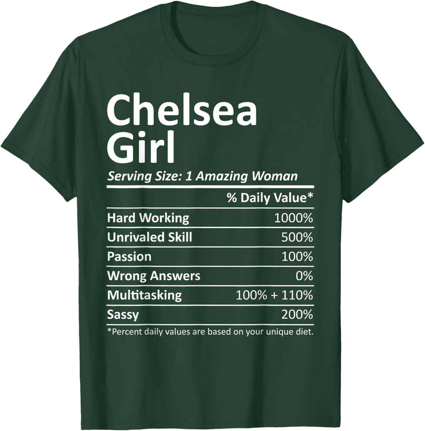 Chelsea AL Alabama Funny City Home Roots USA Girl Gift T-Shirt - T-Shirt | Forest