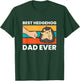 Best Hedgehog Dad Ever hedgehog Pet hedgehog Owners T-Shirt - T-Shirt | Forest