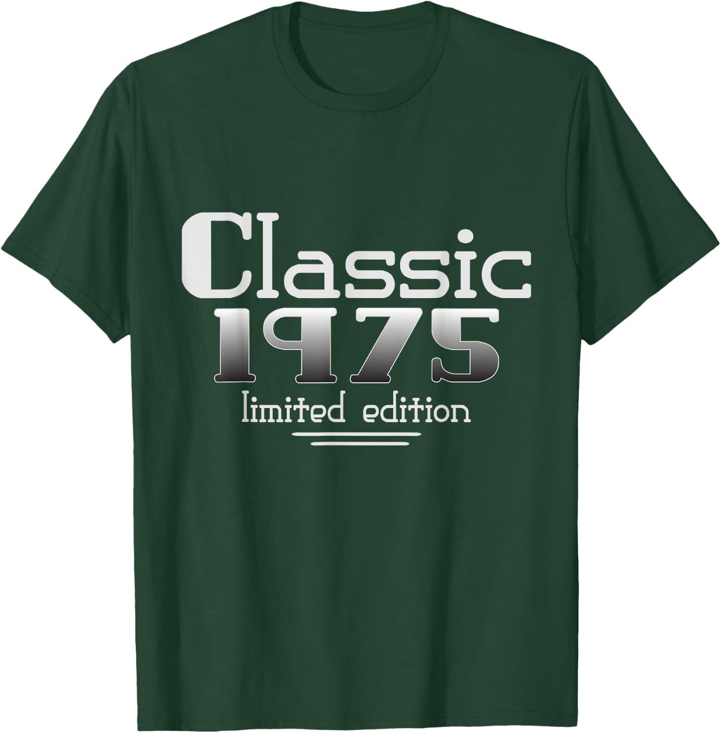 50 Year Old Classic 1975 Vintage 50th Birthday Party Men T-Shirt - T-Shirt | Forest