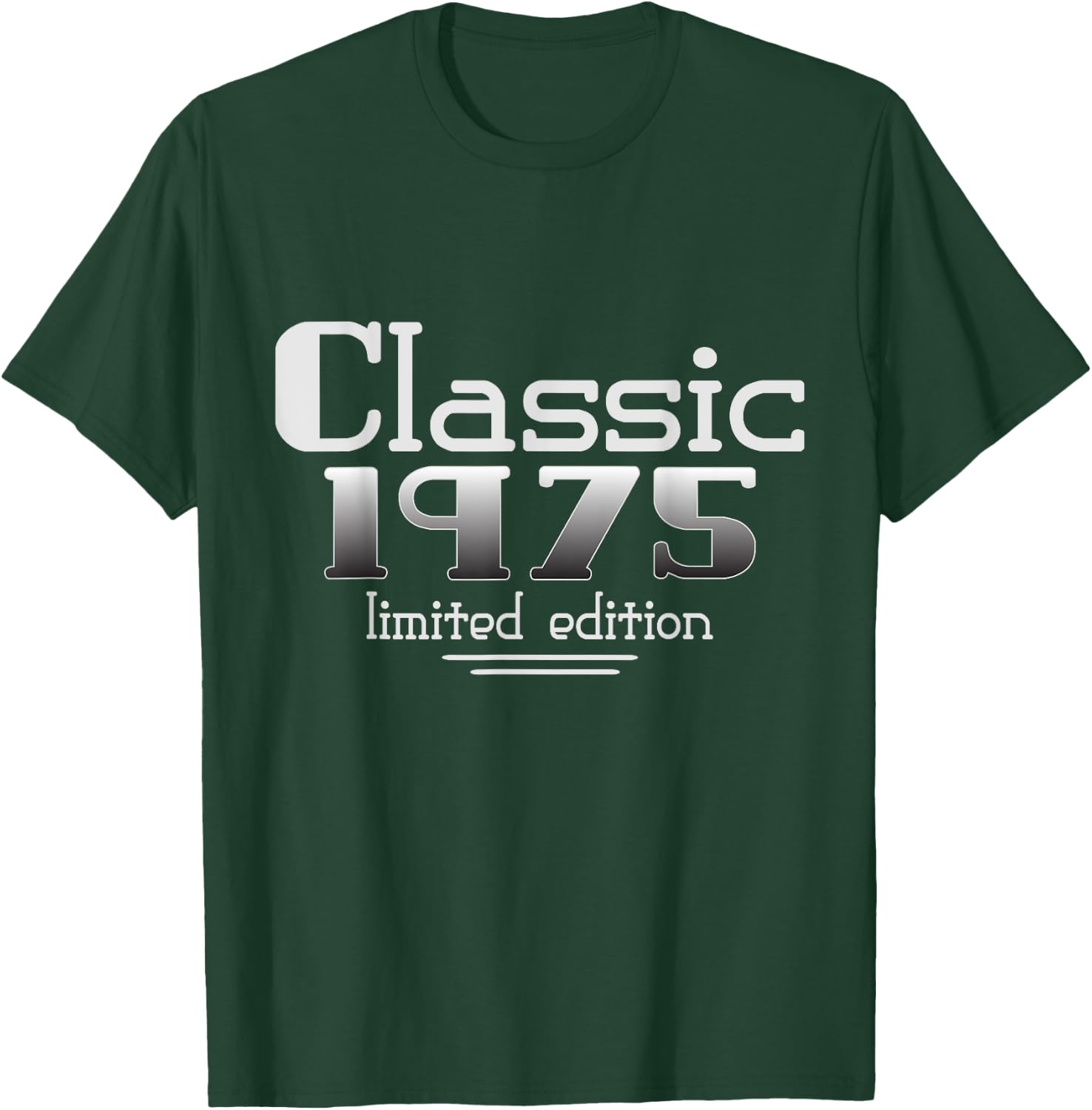 50 Year Old Classic 1975 Vintage 50th Birthday Party Men T-Shirt - T-Shirt | Forest