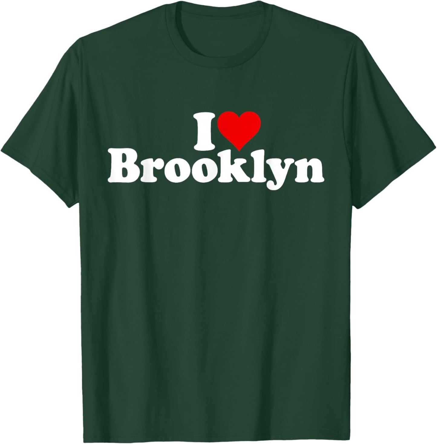 I Love Heart Brooklyn T-Shirt - T-Shirt | Forest