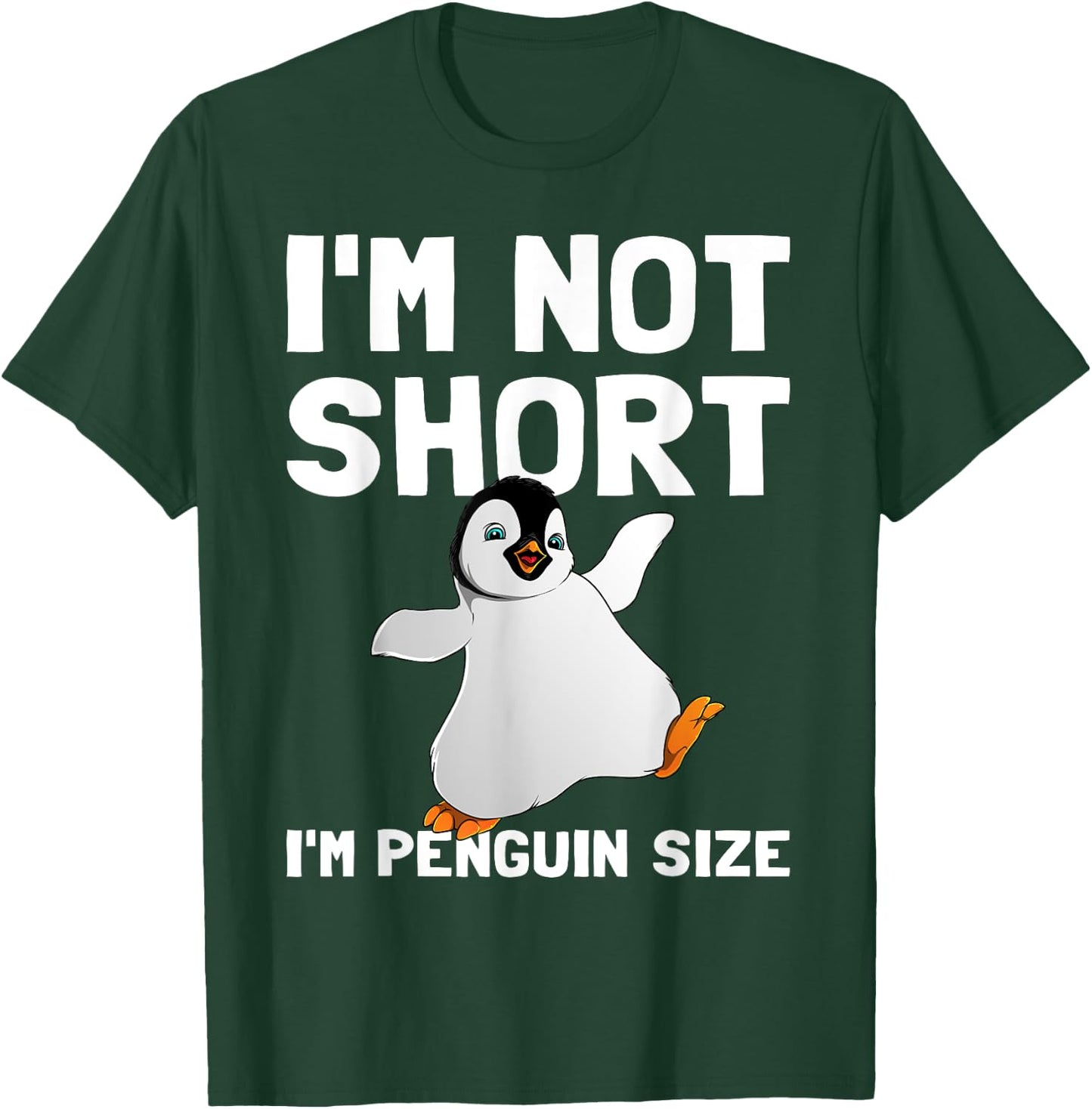 Funny Penguin Gift Kids Men Penguin Bird Lover T-Shirt - T-Shirt | Forest
