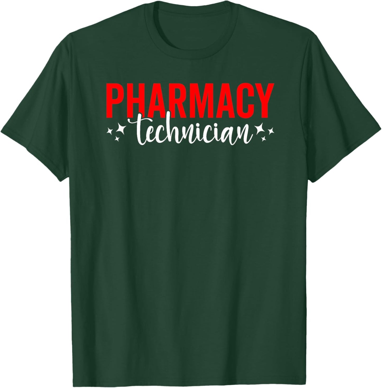 Vintage Pharmacy Technician Pharmacist Student T-Shirt - T-Shirt | Forest