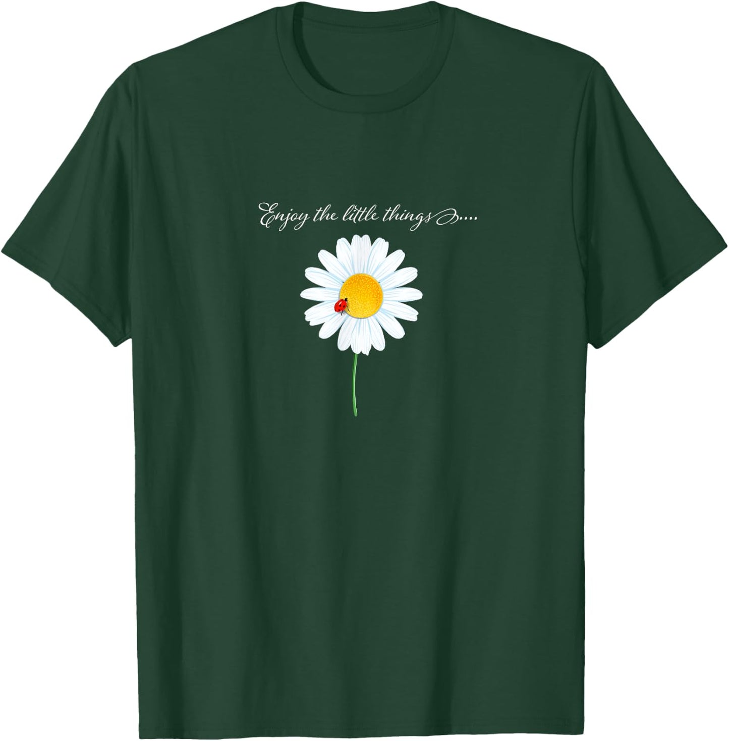 Ladybug design, Enjoy the little things gift ladybugs T-Shirt - T-Shirt | Forest