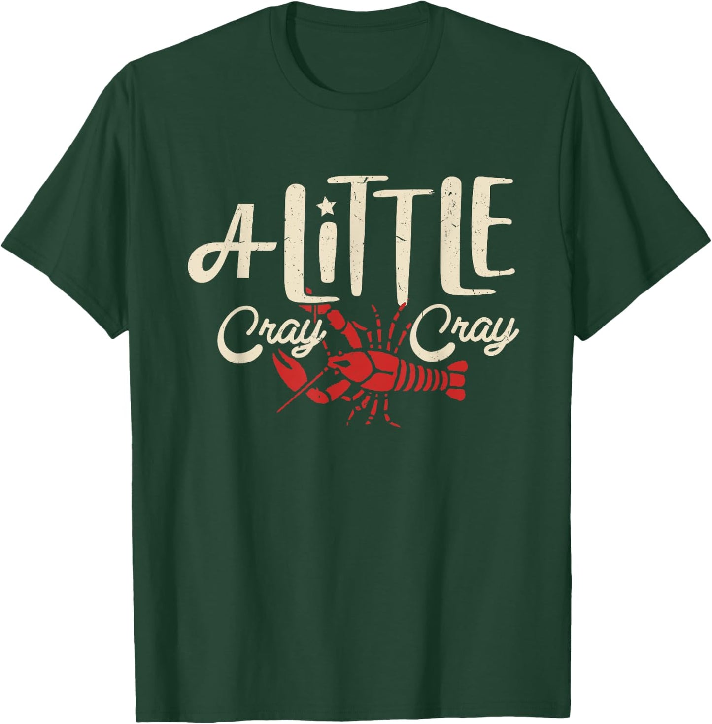 Crawfish Boil Shirt Little Cray Louisiana Kids Boys Girls T-Shirt - T-Shirt | Forest