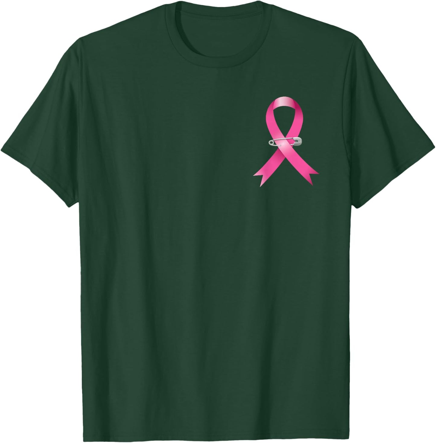 Pink Ribbon Breast Cancer Awareness T-Shirt - T-Shirt | Forest