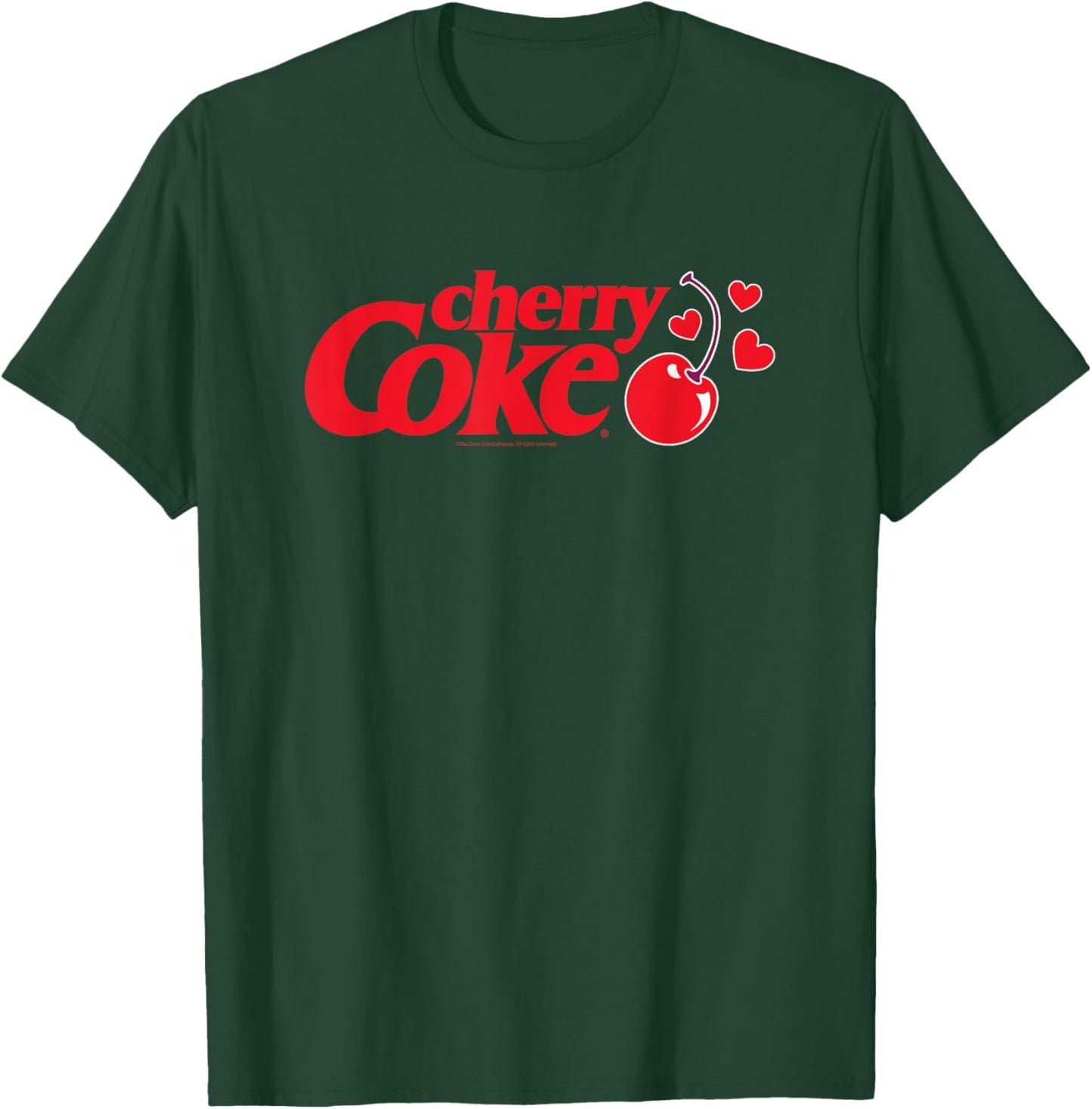 Coca-Cola - - Cherry Coke Hearts T-Shirt - T-Shirt | Forest