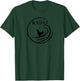Kauai Hawaii Chicken Rooster Surf Wave coffee Design T-Shirt - T-Shirt | Forest