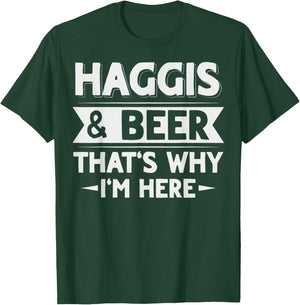 Haggis Scottish National Food Quote for a Haggis fan T-Shirt - T-Shirt | Forest