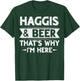 Haggis Scottish National Food Quote for a Haggis fan T-Shirt - T-Shirt | Forest