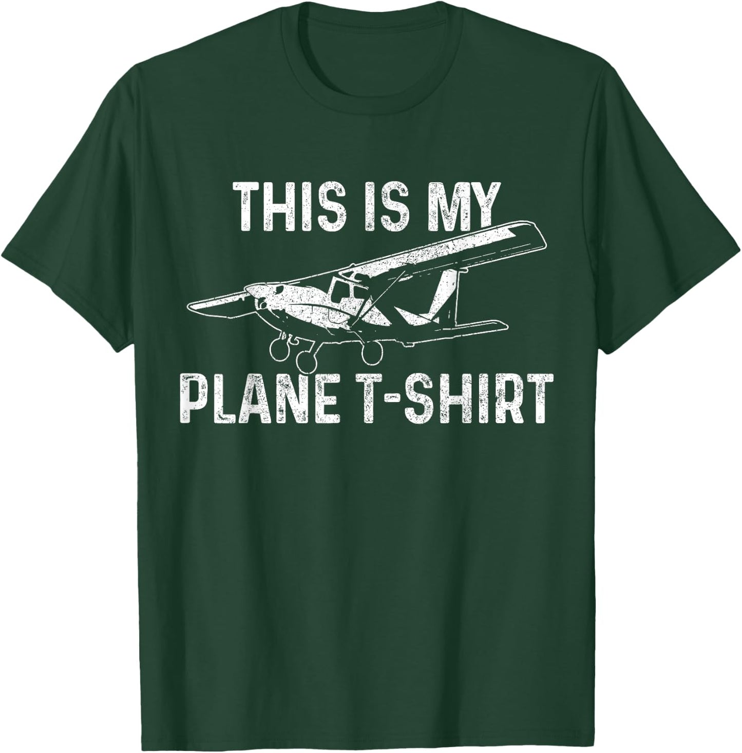 Airplane Funny - Pilot Aviation RC Model Flight Gift T-Shirt - T-Shirt | Forest