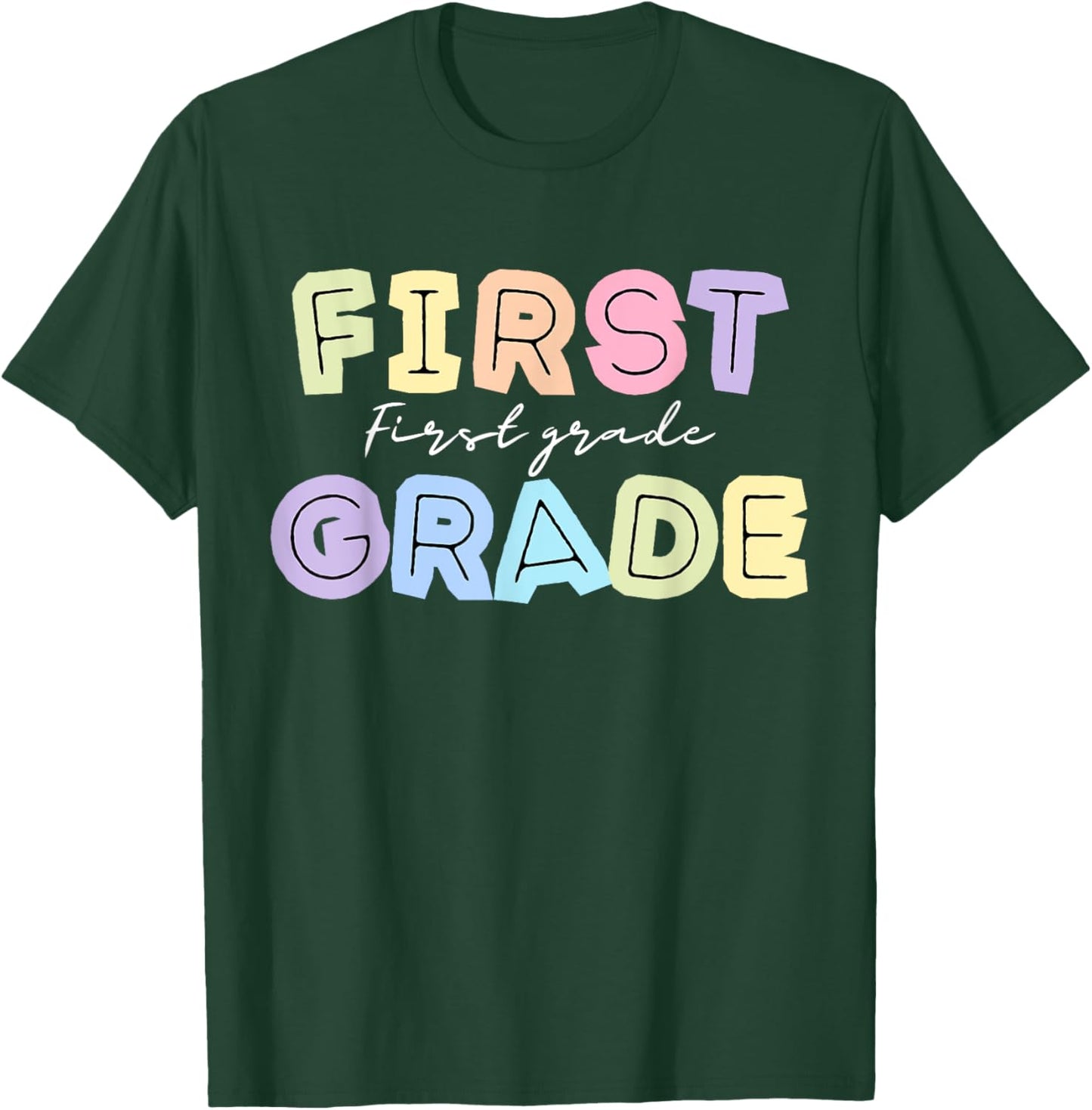 First day Teachers Welcome back to School Team 1st grade T-Shirt - T-Shirt | Forest