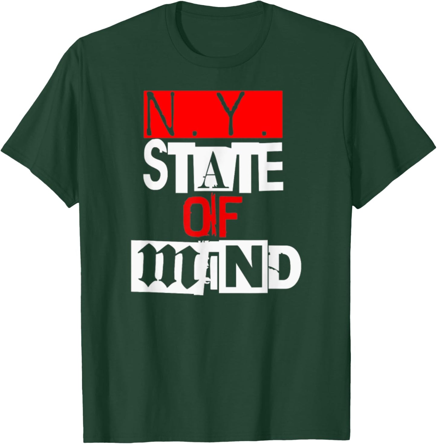 Ny State Of Mind T-Shirt - T-Shirt | Forest