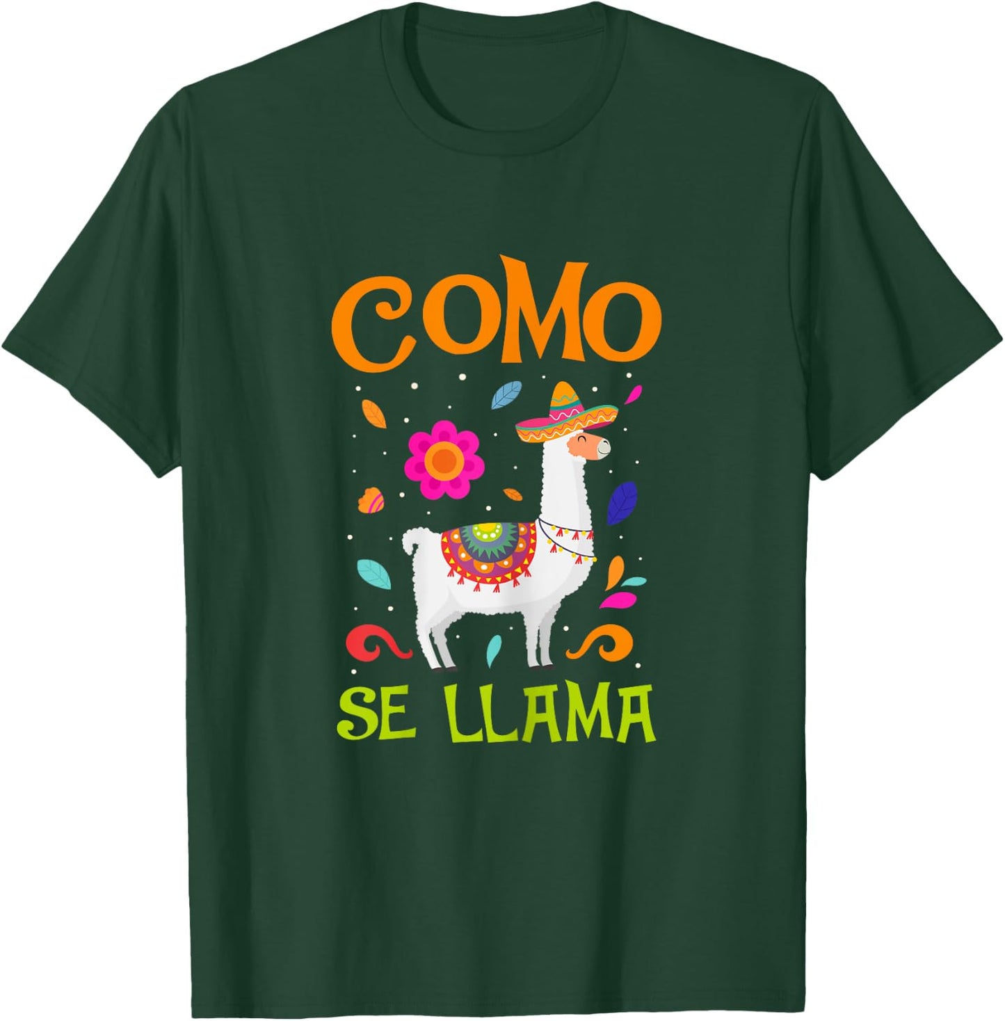 Como Se Llama Mexican Pride Cinco De Mayo Gifts T-Shirt - T-Shirt | Forest