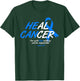 He Can Heal Cancer Colon Cancer Awareness Gift Blue Ribbon T-Shirt - T-Shirt | Forest