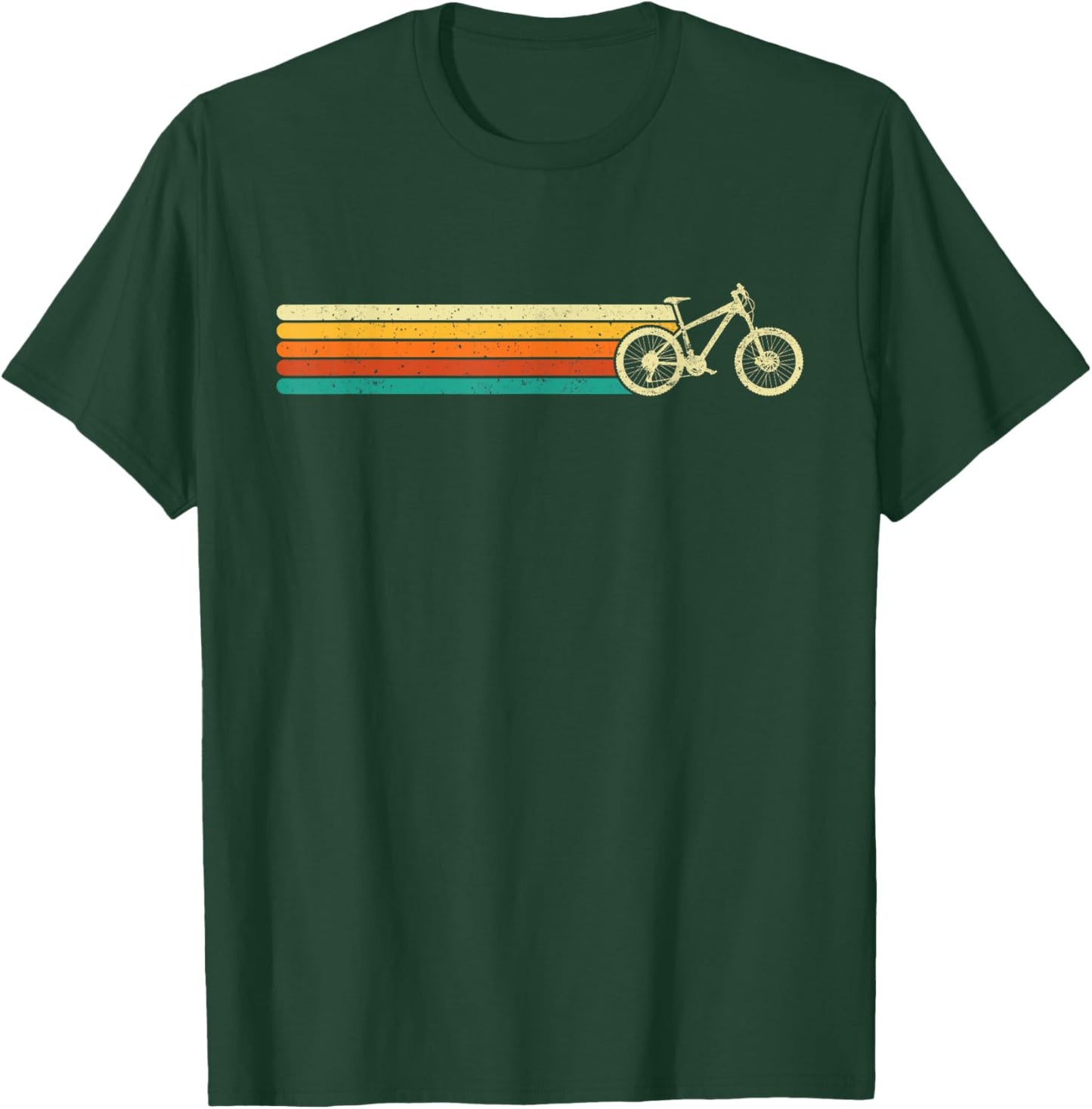 MTB Bicycle - Mountain Biking Cyclist Cycling Bike Rider T-Shirt - T-Shirt | Forest