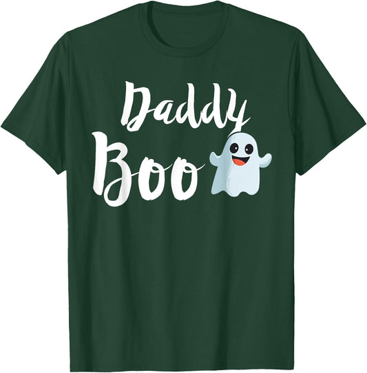 Daddy Boo Halloween Family Matching Ghost Dad T-Shirt - T-Shirt | Forest