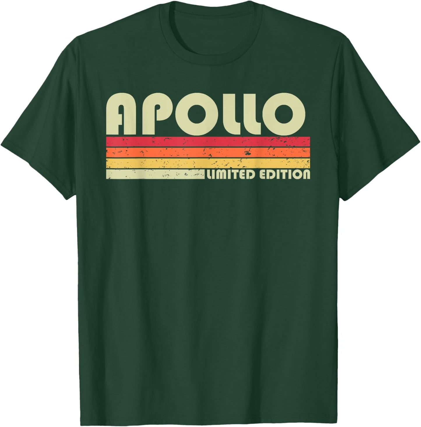 APOLLO Gift Name Personalized Funny Retro Vintage Birthday T-Shirt - T-Shirt | Forest