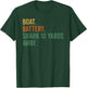 Trump Electric Boat Battery Shark 10 Yards Away Meme T-Shirt - T-Shirt | Forest